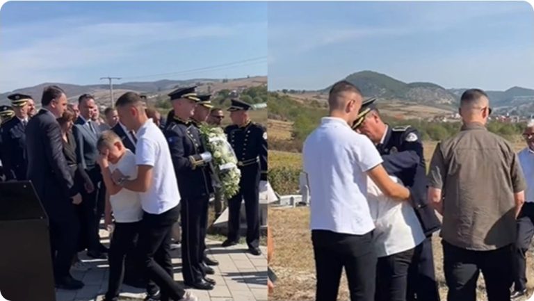 Në dyvjetorin e sulmit terrorist në Banjskë, sot është nderuar rreshteri Afrim Bunjaku i cili ra heroikisht gjatë këtij sulmi