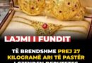 Të brendshme prej 27 kilogramë ari të pastër i gjenden deputetes gjatë bastisjes