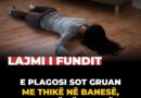 E plagosi sot gruan me thikë, Policia në kërkim të tij