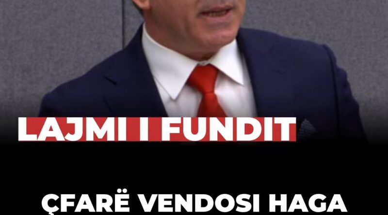 Çfarë vendosi Haga për Rexhep Selimin? Dalin detajet