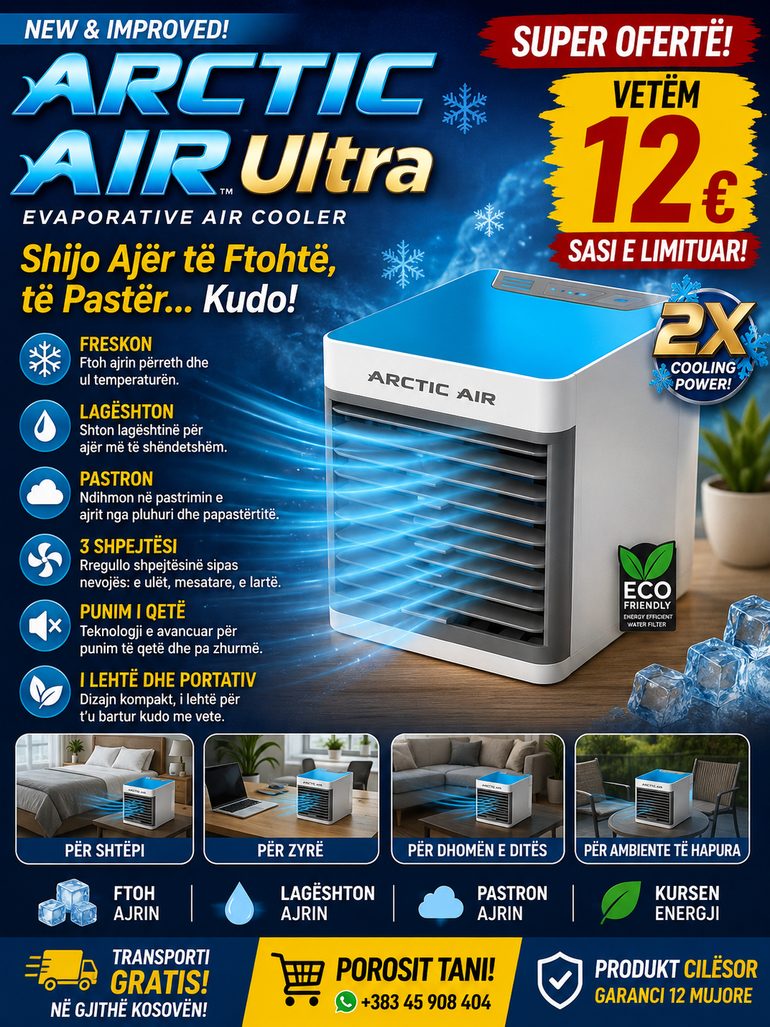 ❄️🌀 Arctic Air Ultra – Freskues Personal i Ajrit!