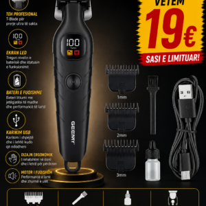 ✂️🔥 Geemy Trimmer Profesional – Prerje Precize me Performancë të Lartë!