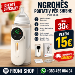 🍼 Ngrohës Portativ për Shishe Bebe – Tani me Super Ofertë! 👶🔥