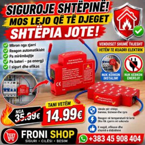 Siguroje shtëpinë tënde nga zjarri!