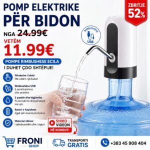 Pompa Elektrike për Bidon Uji