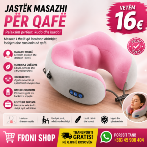 💆‍♀️✨ Jastëk Masazhi për Qafë – Relaks kudo që jeni!