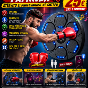 🥊🔥 Smart Boxing Trainer – Stërvitu si Profesionist në Shtëpi!