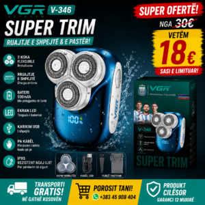 🪒🔥 VGR V-346 Super Trim – Rruajtje e Shpejtë dhe Perfekte!