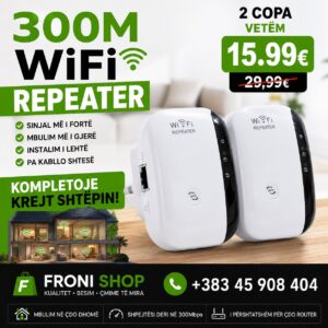 WiFi Repeater 300Mbps (2 Copa)