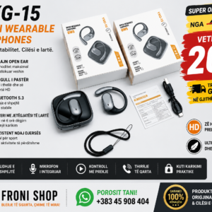 🎧🔥 YXG-15 Open Wearable Earphones – Komoditet dhe Tingull Premium!